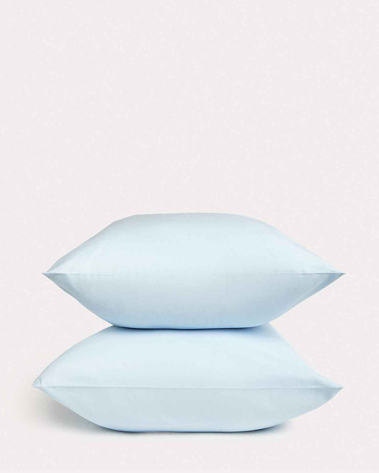 Classic Percale Pillowcase 2pcs - Light Blue