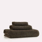 Cotton Willow Towel Set - Khaki (3 Towels)