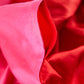 Reversible Sateen Duvet Cover - Fuchsia & Red