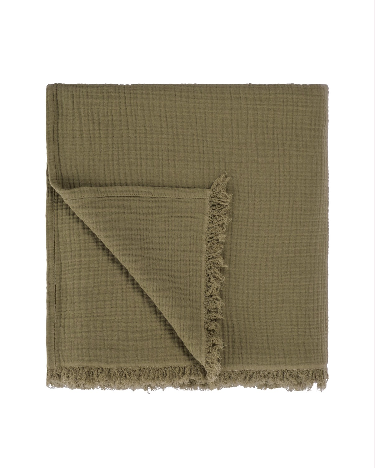 Cocoon Muslin Cotton Blanket- Timber